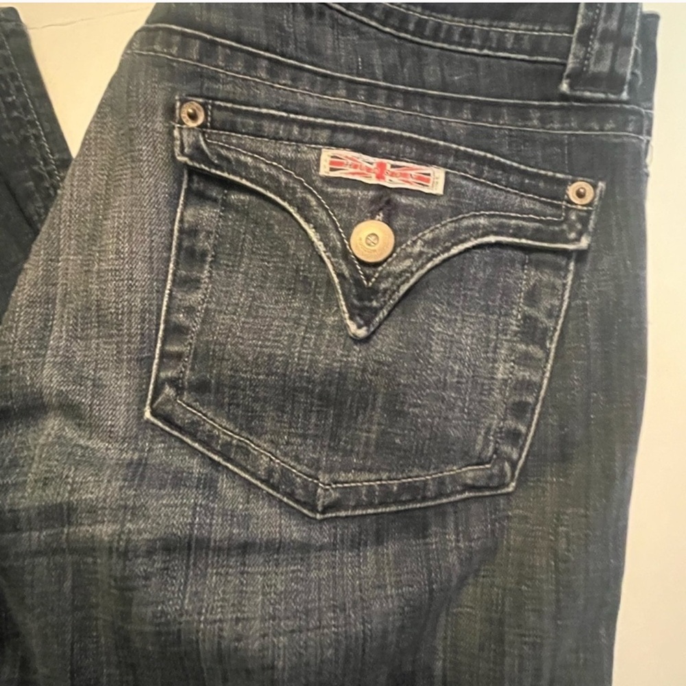 Hudson Jeans Signature Bootcut Low-Rise Size 29 Distressed Jeans